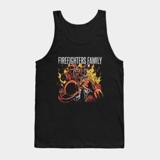 firefighters family Tank Top